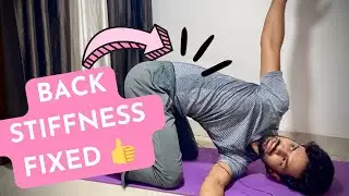 Say Goodbye to BACK STIFFNESS: Follow this Simple Mobility routine..
