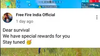 FF REWARD IN FREE FIRE||REDEEM CODE TODAY Garena Free Fire.