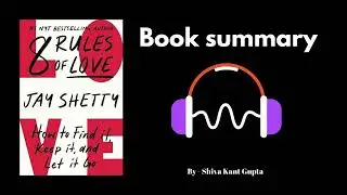 8 Rules of Love: How to Find It, Keep It, and Let It Go#book#summary #relationship #love #caring