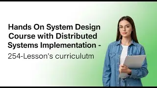 Hands On System Design with Distributed Systems Implementation   254 Lesson’s curriculum