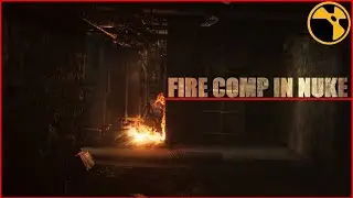 How to Comp Fire in Nuke | Nuke Compositing | 2D | Fire Comp | #nuke #compositing