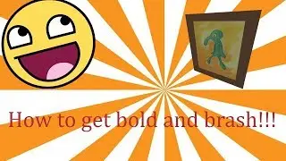 Roblox | How To Get Bold And Brash Painting | Lumber Tycoon 2