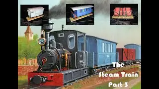The Train part 3 from Modelik card models