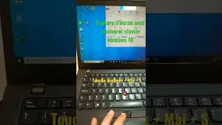 Comment prendre capture d'écran avec raccourci clavier Windows 10