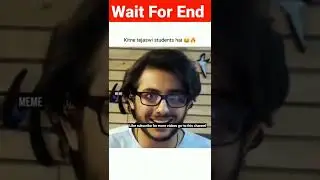 wait for end | jitne Tejaswi log hai #shorts