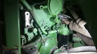 Демонтаж кпп трактора ДжонДир 9320.