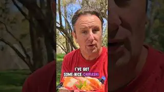 Sushi Lunch at Huntington Beach Park