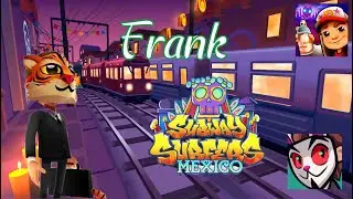 Subway Surfers World Tour | One Run Challenge - Mexico - Frank wearing the Tiger Outfit