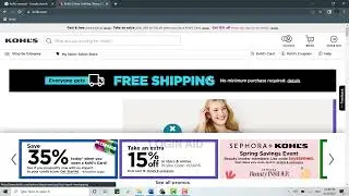 Create A Kohl's Account 2022 | www.kohls.com Account Registration Help | Kohls.com Sign Up