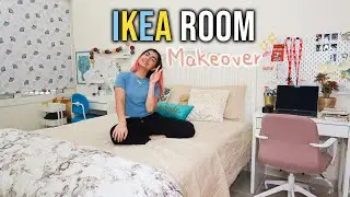IKEA Room Makeover | leaving my childhood house after 18 YEARS
