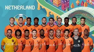 Netherland Official Squad in Euro 2020