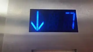 ThyssenKrupp TAC50 traction service elevator @ Holiday Inn Downtown Miami, FL