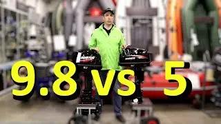 Выбор лодочного мотора 5 или 9,8 мой совет!