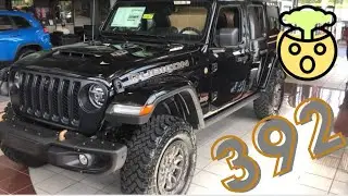 2021 Jeep Wrangler Rubicon 392 Walk Around black and gold