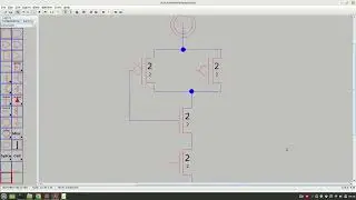 VLSI 003 NAND GATE SCHEMATIC