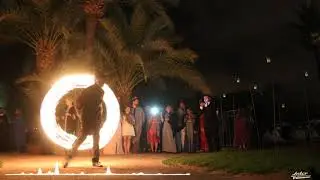 الرسم الضوئي .. Light Painting - [Photo] with Music Spectrum Visualisation