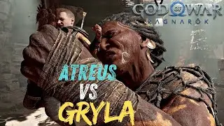 GOD OF WAR RAGNAROK TÜRKÇE - ATREUS VS GRYLA FIGHT