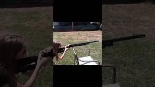 10 year old shoots 12 gauge