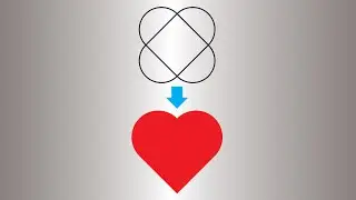 How To Create Heart Shape In Corel Draw 