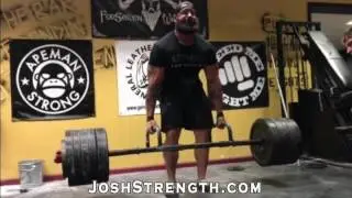 Steve Johnson, 1000 Pound Trap Bar Deadlift
