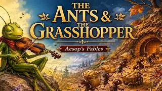 Aesop’s Fables Read Aloud | The Ants and the Grasshopper | Moral Story
