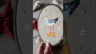 Мастер-класс по вышивке 💫  #вышивка #современнаявышивка