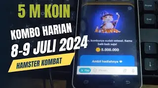KOMBO HARIAN HAMSTER KOMBAT 8-9 JULI  HARI INI