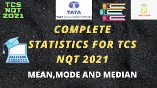 Statistics questions for TCS NQT 2021 | TCS NQT aptitude