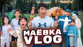 МАЁВКА VLOG,Копжасаровылармен бас қосып маёвкаға шықтық,Тамикош Жасмин Көзайым Аликош мәз болды🥳🌈🪄✨
