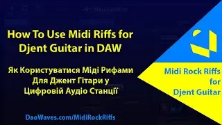 How To Use Midi Riffs for Djent Guitar in DAW