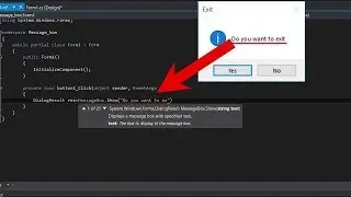 C# Tutorial-Message Box in C#