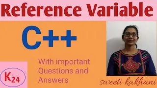 Reference variable in C++