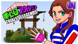 HELL FIRE [Minecraft My Hero Academia Mod - Trials of Legends!] Episode 1