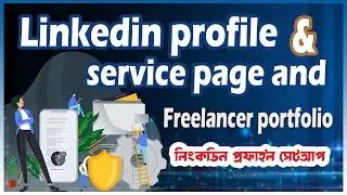 How to create linkedin profile |  Service page | Freelancer portfolio