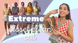 Extreme closet clean out! Limpieza de closet extremo 💥