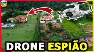 ESPIANDO A VIZINHANÇA: COM O DRONE DJI MINI 2