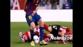 Feints and goals of Lionel Messi