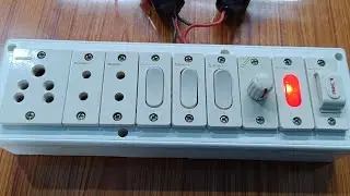 3 Switch 1 five pin socket 2 two pin socket 1 fan regulator fuse indicator board wiring connection