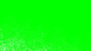 4K Particle Background Green screen Video
