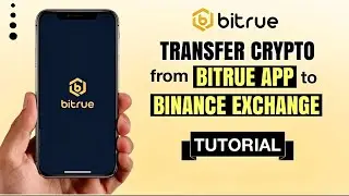 How to TRANSFER crypto from Bitrue to Binance Exchange | App Tutorial