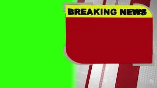 Breaking News Slide Effect Green Screen Free 2021