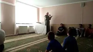 Джума намаз в городе Балашове Саратовской области.