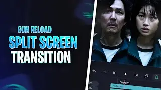 Split screen Transition with Gun🔫 Reload sound effect🔥 | Alightmotion Transition Tutorial Malayalam