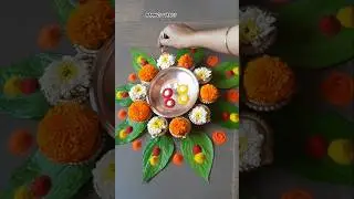 गौरी गणपती सजावट #shorts