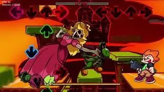 Friday Night Funkin': Mario's Madness V3 - Mushroom Kingdom + Powerdown (Pico Mix)