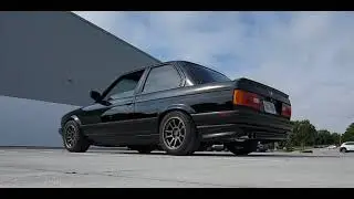 BMW E30 exhaust Magnaflow 14815 muffler Magnaflow 94008 catalytic converter and long tube headers
