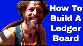 How to Build a ledger board for a Deck Attached to a House