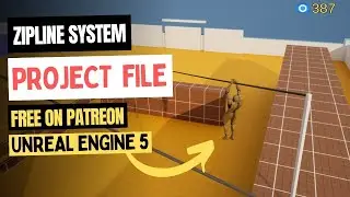 unreal engine 5 tutorial for beginners Zipline Tutorial | Project File |