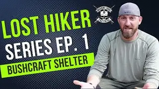 Bushcraft Shelter for Survival in the Forest