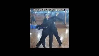 Tang Yujie (唐渝杰) & Zhao Aini (赵艾妮) vs Their Fans (Me too) - Tango Practice Demo 😊👍